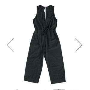 Ali Golden Slit-back jumper, black, size M